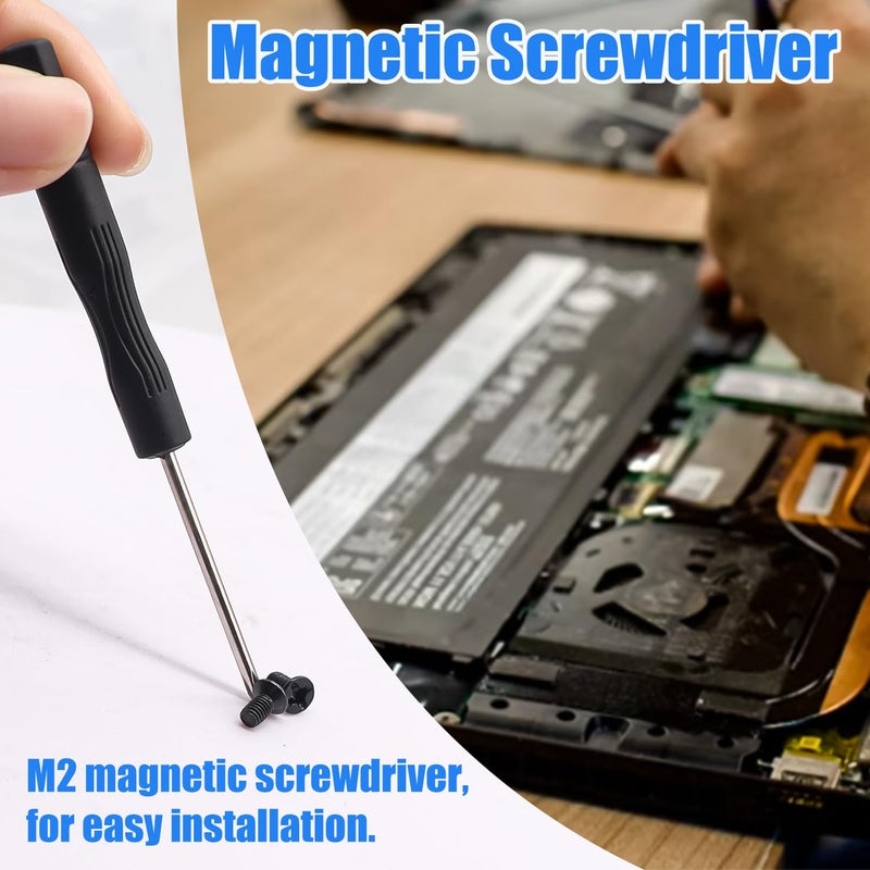 Bemaka 360Pcs Laptop Screws Notebook Computer Tiny Screw Kit 12 Sizes M2 M2.5 M3 Laptop Replacement Computer Screws for Motherboard SSD PC Fan Hard Drive - Image 4